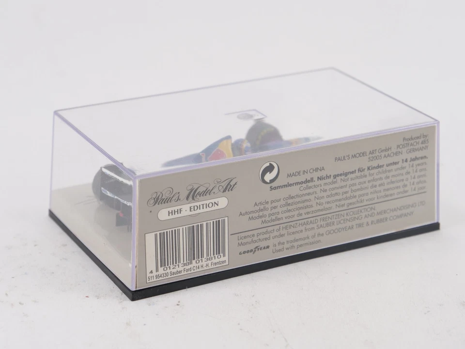 Minichamps 1/43 Sauber Ford C14 Frentzen - Bild 3 von 4