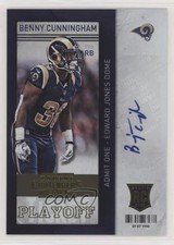 2013 Panini Contenders 26/99 Benny Cunningham #108 Auto 0c2