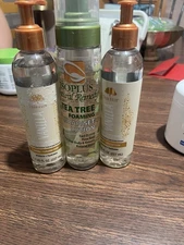 HEMPZ Citrine Crystal Quartz + Pink Pomelo Himalayan Sea Salt Foaming Body Wash