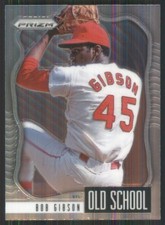 2021 Panini Prizm Old School #OS-3 Bob Gibson St. Louis Cardinals 15243