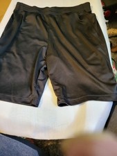 Athletic Works DriWorks Shorts Black Size M 6 Husky Boys