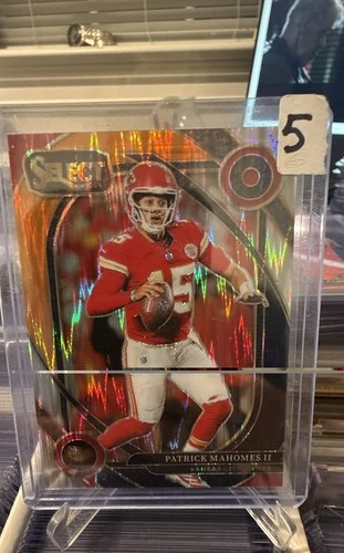 2024 Panini Select - Club Level Patrick Mahomes II #223 Copper Shock Prizm /299