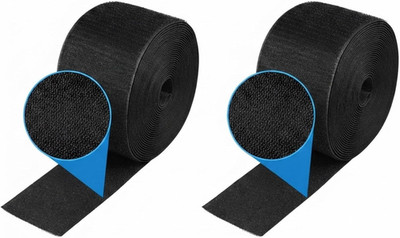 WILLBOND Cord Cover for Carpet, 24.6 Ft X 3 in Floor Cable Management Strip, Reu
