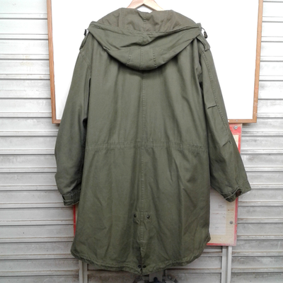 Vintage, M-1951, Parka Large, M51 Sateen (1st Pattern) US Army Mod