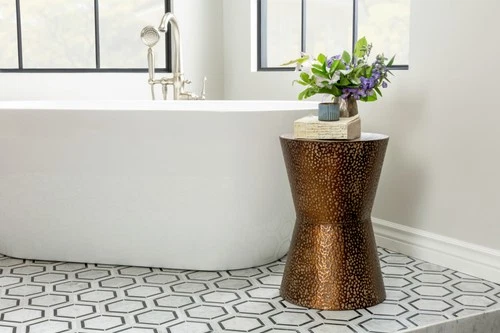 Uttermost 24461 Bronze/Copper Cutler Stand Designed By Jim Parsons - Picture 6 of 8