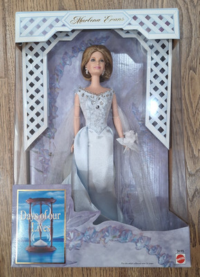 Vintage 1999 Marlena Evans Mattel Doll Days of Our Lives New in Box Wedding Gown