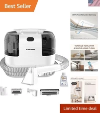 Multi-Purpose Upholstery Cleaner for Deep Stain Removal - Lightweight & Compact