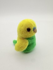 Russ Petooties Pets Parakeet Bird Plush Retired Yellow Green Mini Stuffed Toy