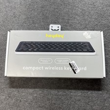Wireless Keyboard - heyday - Black/White Open Box
