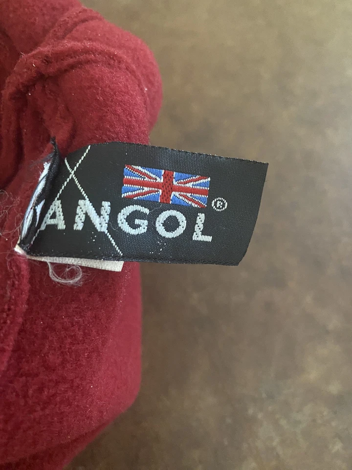 Gorro Kangol Rojo Polar Pull On Logo Invierno Foto 3 de 3