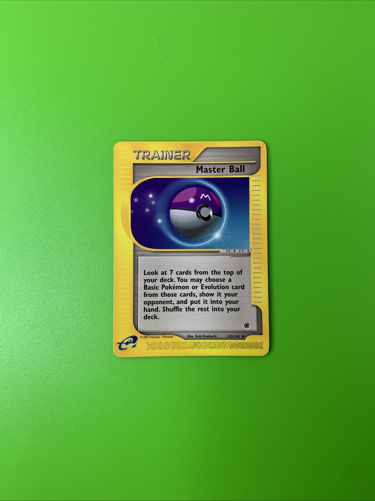 Master Ball 143/165 Expedition Base Non-Holo Pokémon Card NM