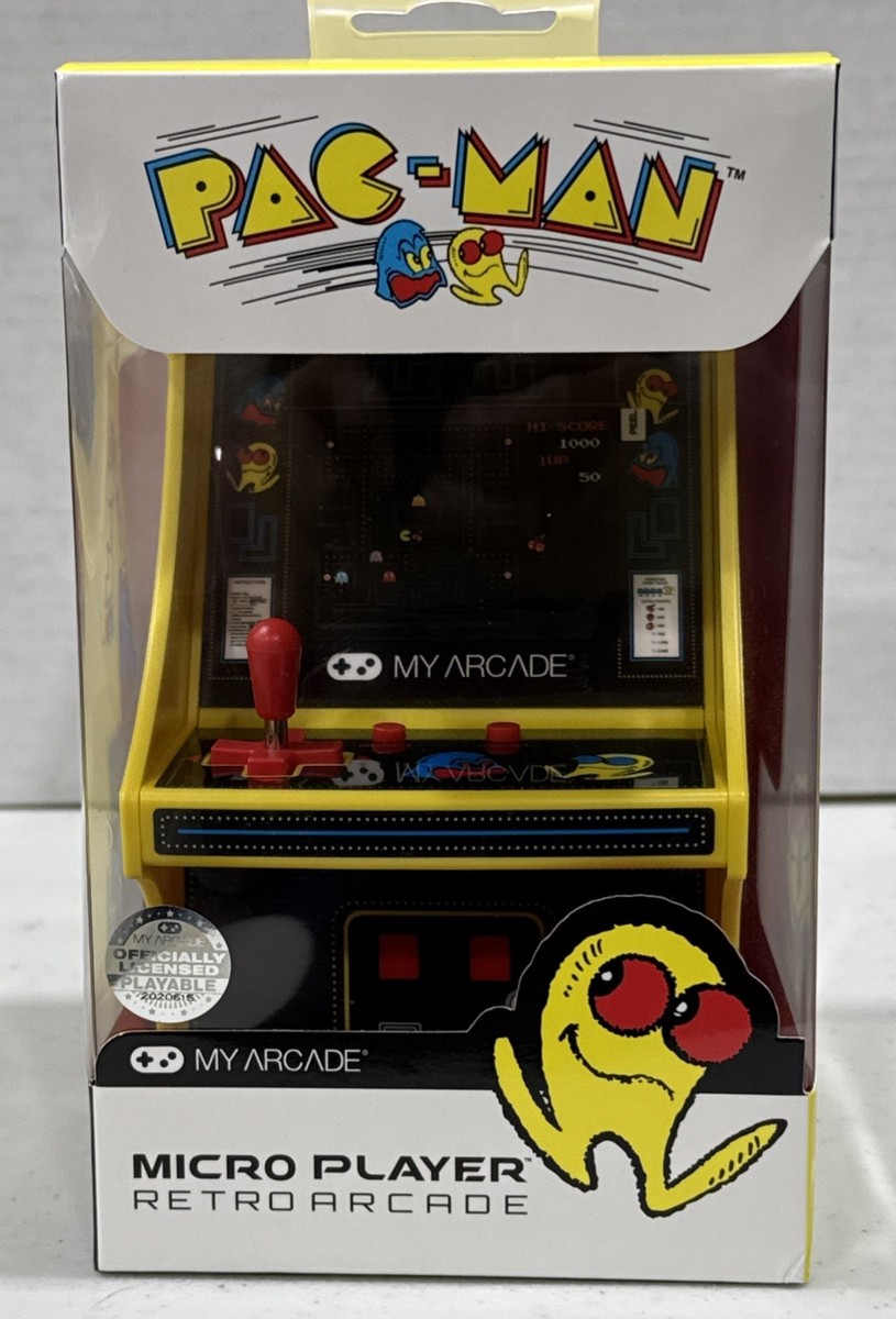 My Arcade Pac-Man Micro Player Retro Arcade Machine -6 Inch