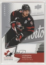 2020-21 Upper Deck Team Canada Juniors Men's U-20 Jerseys Joe Veleno Joseph 0it8