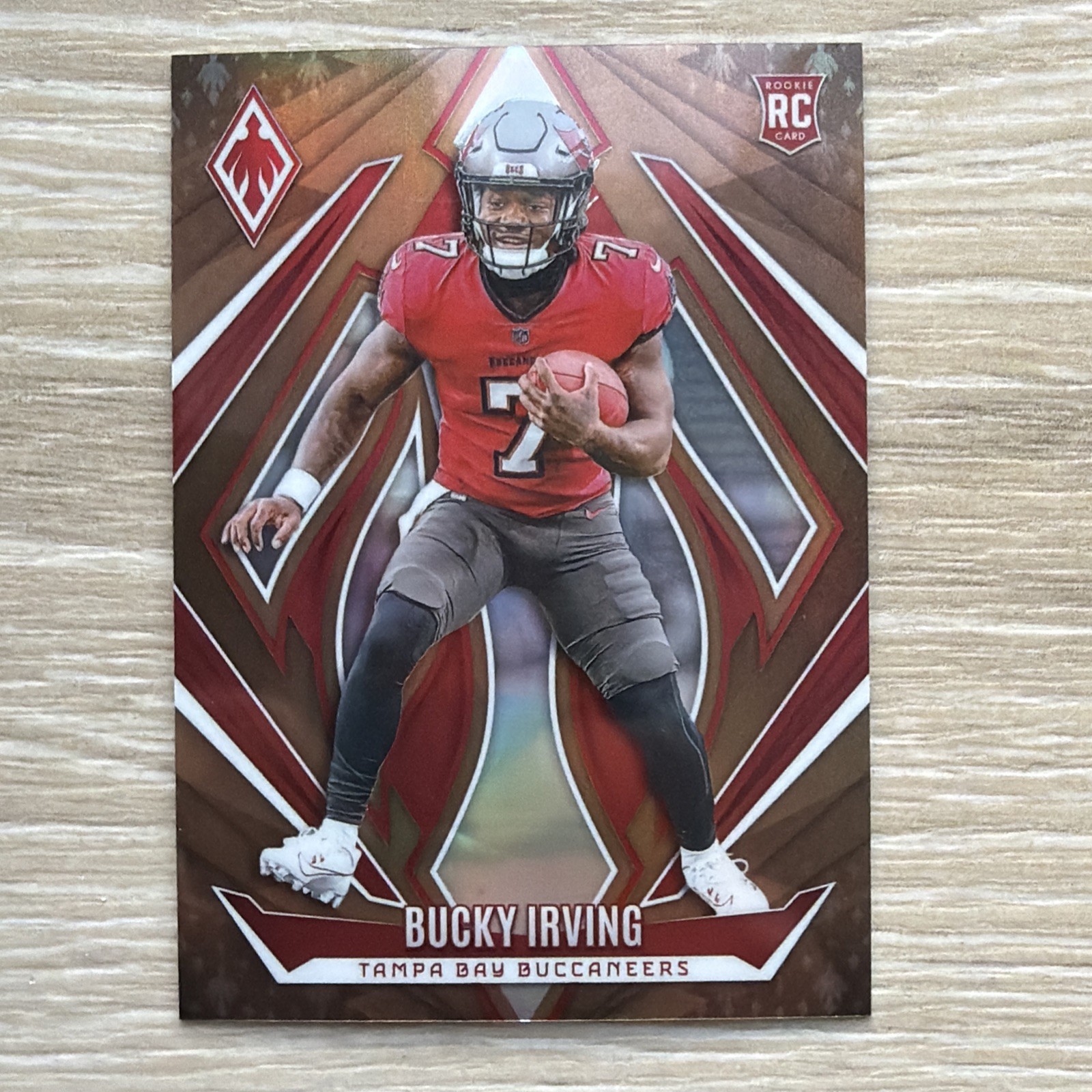 Bucky Irving - 2024 Panini Phoenix Bronze Parallel RC /75 #166 Buccaneers R263