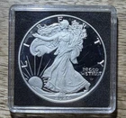 United States Mint American Eagle 2024 1 oz Silver Coin 0.999 Fine in Case