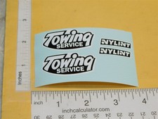 Nylint Towing Service Wrecker Tow Truck Replacement Sticker Set Ny-123 Nylint Towing Service Wrecker Tow Truck Replacement Sticker Set Ny-123