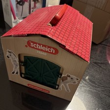 Schleich 72340 | kleiner tragbarer Offenstall | inkl. 2 Tiere