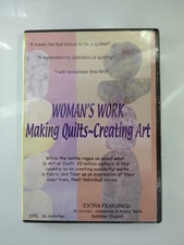 Womans Work: Making Quilts - Creating Art DVD documentary, Charlotte Grossman