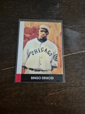 1990 Eclipse Stars of the Negro Leagues Bingo DeMoss