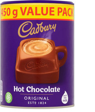 Cadbury the Original Hot Chocolate, Irresistibly Smooth, Value Pack, Approximate