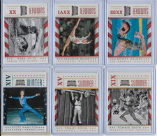 2012 Panini Americana Heroes Legends Olympic Insert Pick a card $1.25 Ship