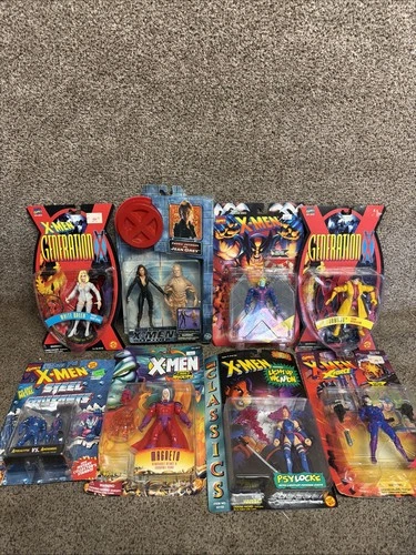 Vintage X-Men Action figures, Lot of 8 New