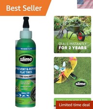 Flat Tire Puncture Repair Sealant, Prevent and Repair, Small Tubeless Tires, ...