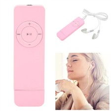 Mini reproductor de MP3 soporte de sonido sin pérdidas hasta 64 GB reproductor de música para estudiantes