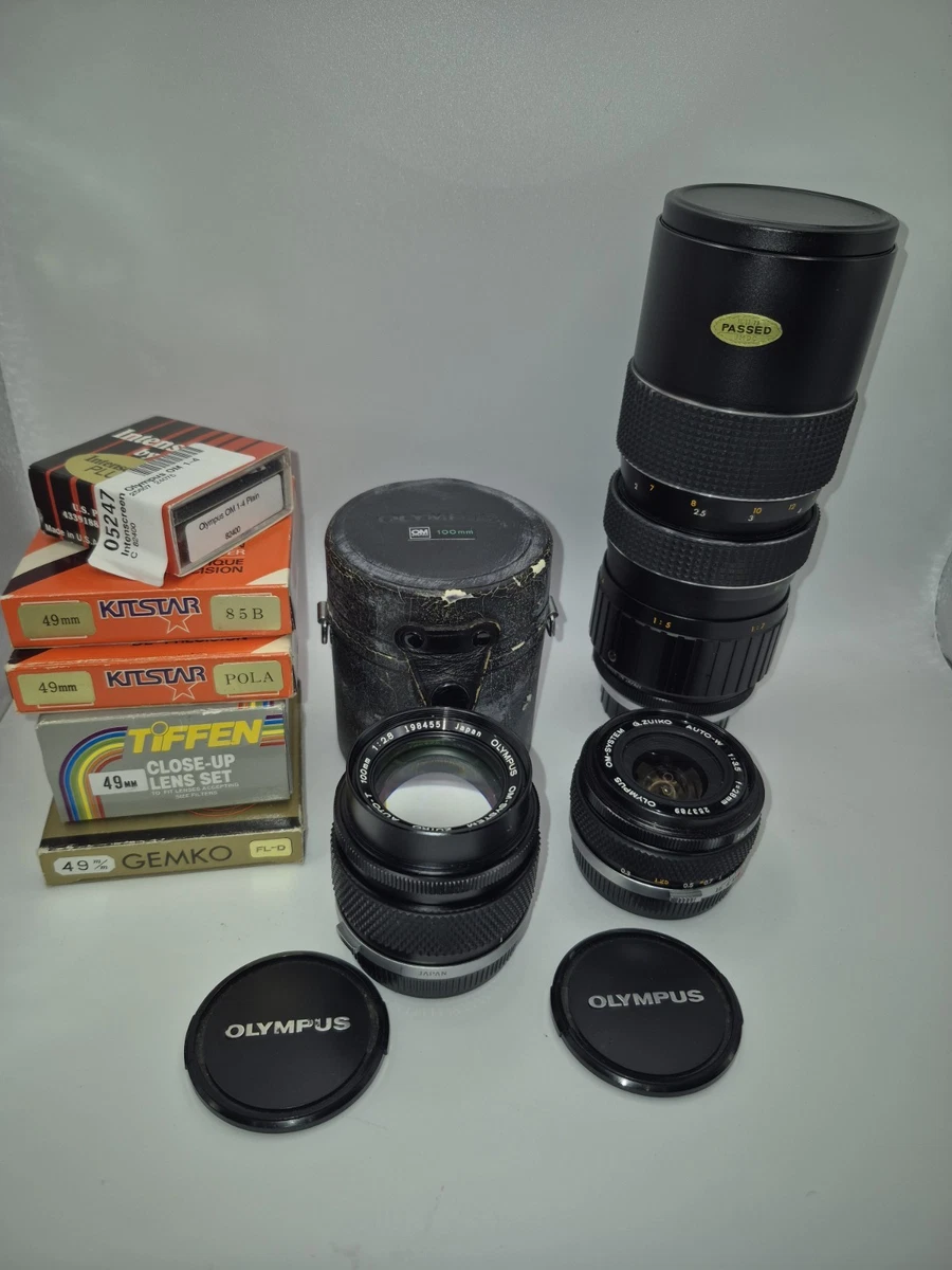 Olympus Zuiko f/2.8 Camera Lenses 100mm Focal for sale | eBay