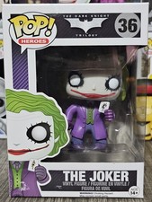 Funko Pop! Vinyl: DC Universe The Joker Dark Knight #36 w/Soft Protector,  F050