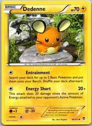 Dedenne 34/111 Furious Fists Uncommon