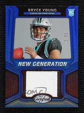 2023 Certified New Generation Jerseys Mirror Blue 10/99 Bryce Young #NGJM-35 ez6