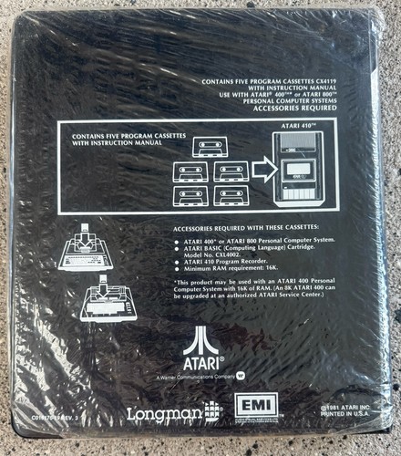 Conversational French | Model CX4119 NEW | Atari 400/800 | Free AU Postage - Picture 5 of 5