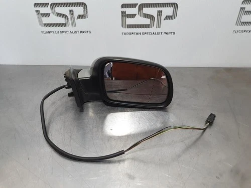PEUGEOT 307 RIGHT DOOR MIRROR T5-T6, POWER, FOLDING (1 PLUG TYPE), 12/01-12/09