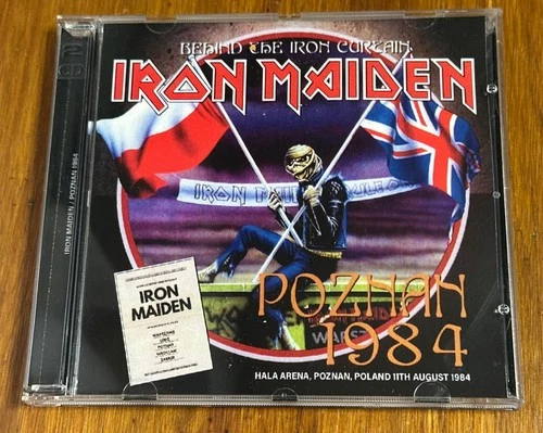 IRON MAIDEN Poznan Night Poland 1984 Bruce Dickinson 2CD