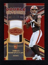 2023 Plates & Patches Double Coverage Gold 35/55 Dorian Thompson-Robinson 15ej