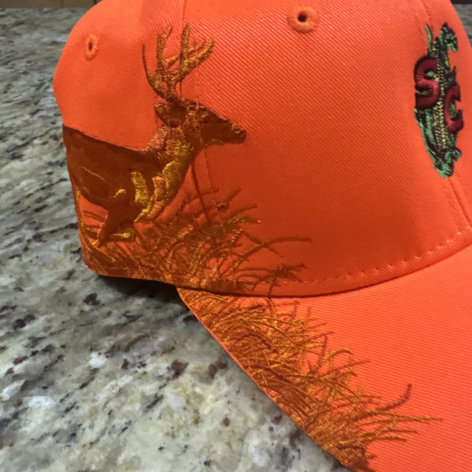 Hunter Blaze Orange Hat Dri-Duck Traders High Visibility W/corn Logo New Cpix - Image 3 of 4