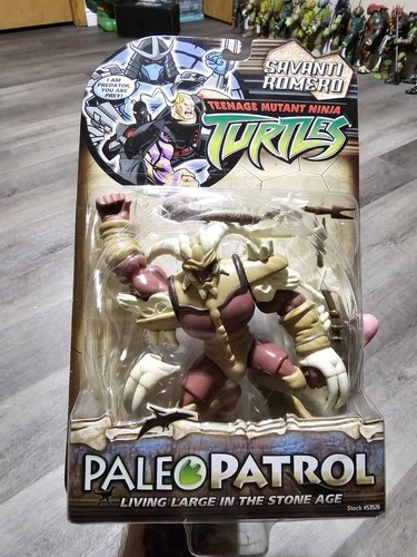 Teenage Mutant Ninja Turtles Paleo Patrol Savanti Romero Playmates 2006