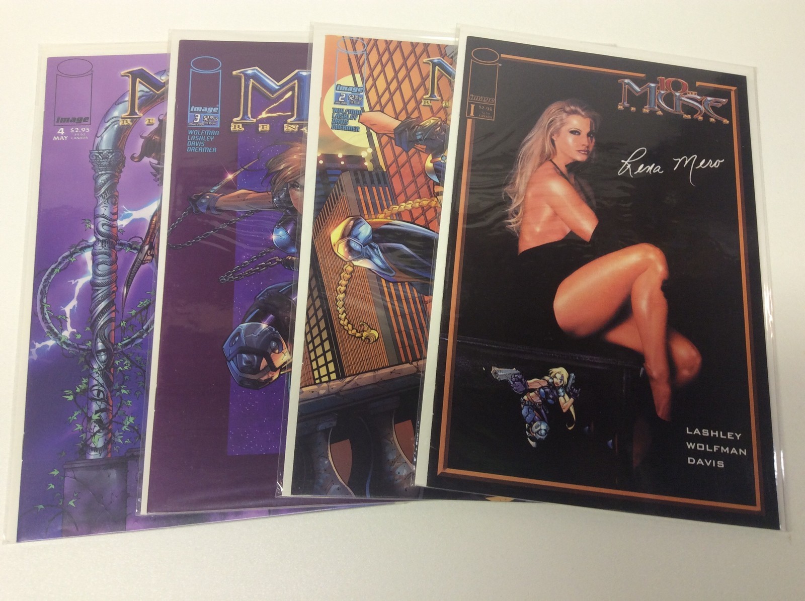 10th MUSE RENA MERO #1-4 (IMAGE/WOLFMAN/LASHLEY/1217161) COMPLETE SET ...