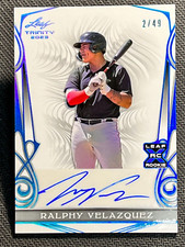 2023 Leaf Trinity ROOKIE AUTO Ralphy Velazquez 2/49