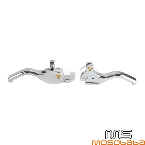 Adjustable Brake Clutch Lever For Harley Touring Street Glide FLHX Road Glide 24 - Picture 7 of 9