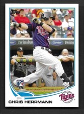 2013 Topps #335 Chris Herrmann RC Minnesota Twins