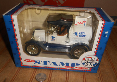 ERTL 1918 Diecast Mail Truck Stamp Dispenser NEW in box