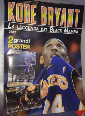 Star Live 02/2020 Kobe Bryant The Legend Of Black Mamba + 2 Great Poster