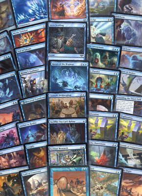 Magic The Gathering Single Uncommon Blue Non-Foil Non-Creature Spell Cards