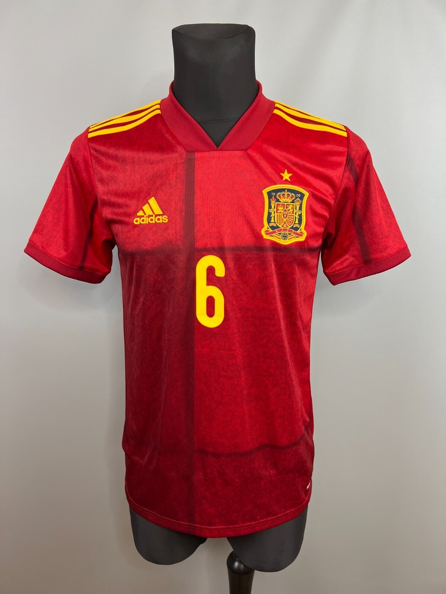 SPAIN 2020 2022 LLORENTE HOME SHIRT FOOTBALL SOCCER JERSEY ADIDAS