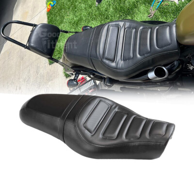 For Harley Sportster 1200 883 Custom XL 2004-2006 Driver Passenger Two Up Seat