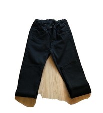 Boys French Toast Black Pants Size5 Adjustable Waist New Cotton