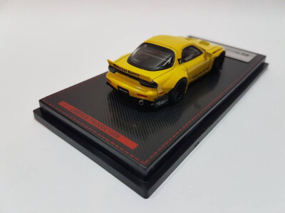 Ignition model Rocket Bunny RX-7 (FD3S) Yellow ~ 1/64 | eBay