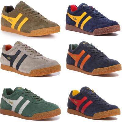 Gola Classics Harrier Premium Suede In Ever Green Sneaker Size US 7 - 14